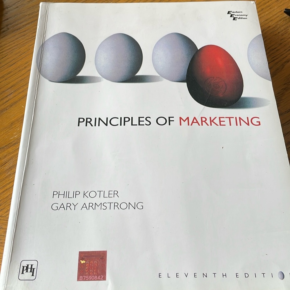 Principles of Marketing by Philip Kotler and Gary Armstrong